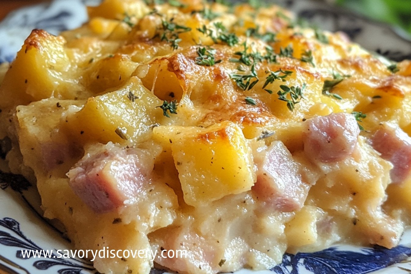 Crockpot Schinken-Kartoffel Auflauf Rezept – Savory Discovery ... Crockpot Schinken-Kartoffel Auflauf Rezept – Savory Discovery ...