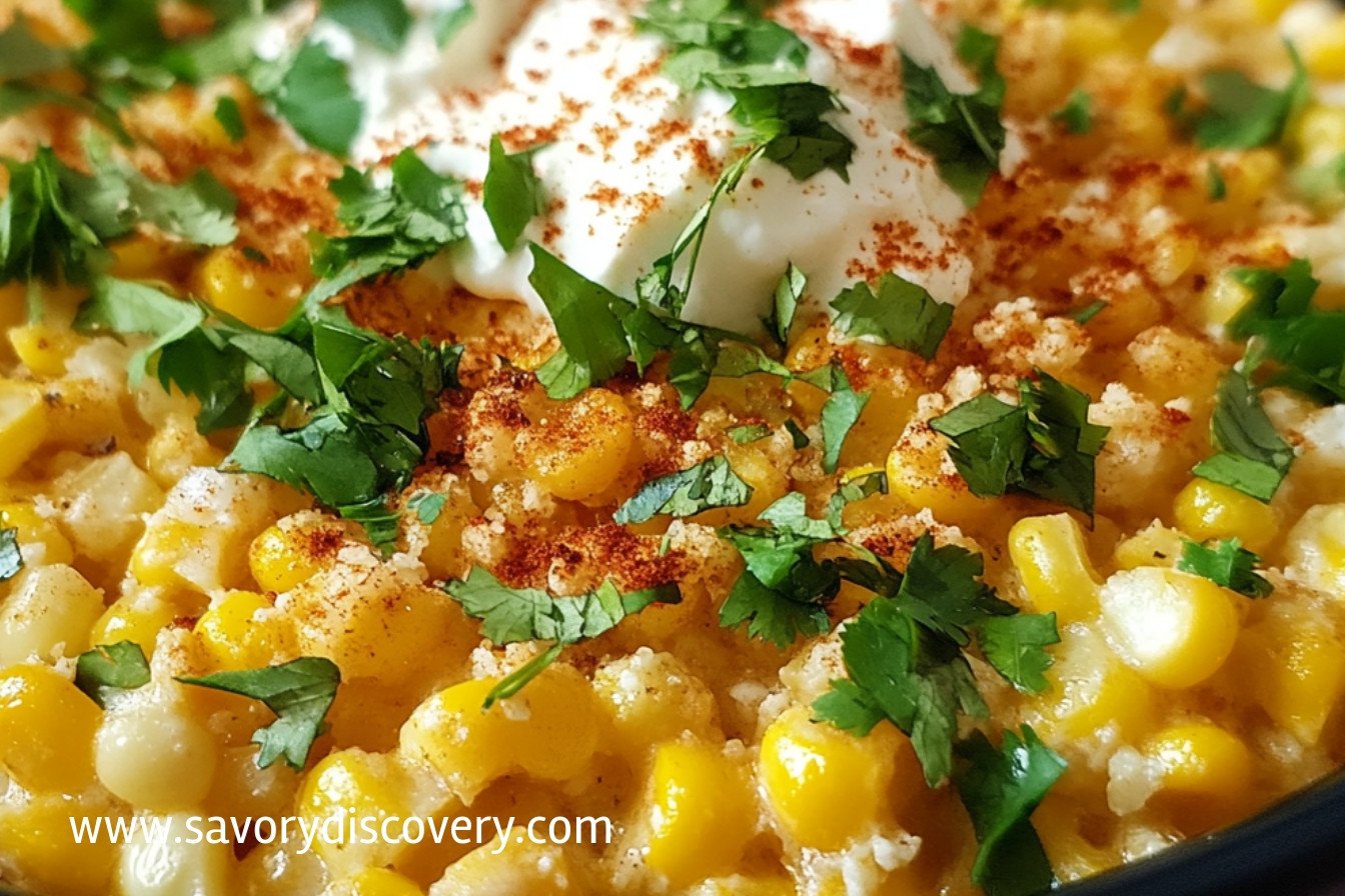 Mexikanischer Street Corn Auflauf Rezept entdecken – Savory Discovery ...