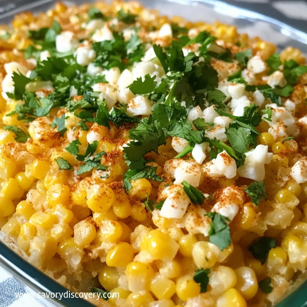 Mexikanischer Street Corn Auflauf Rezept entdecken – Savory Discovery ...