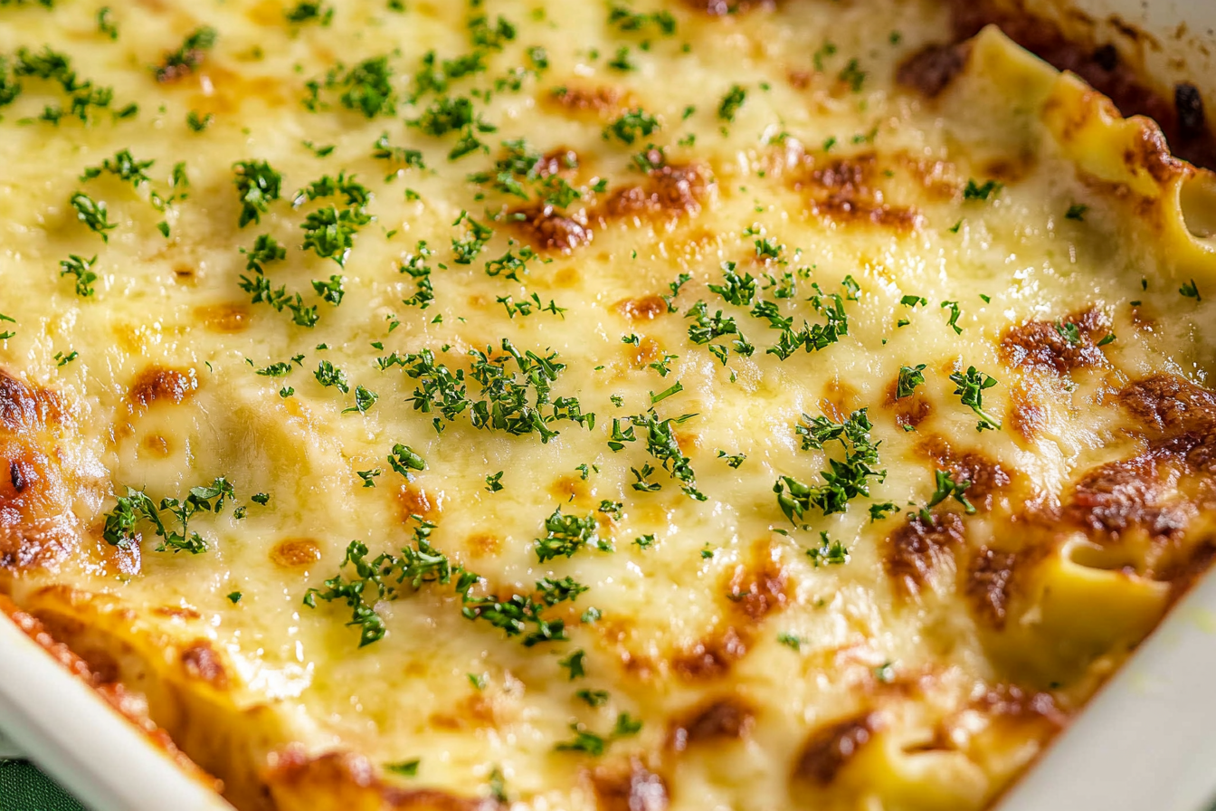 Käse-Lasagne mit Frischkäse – Savory Discovery Deutschland-Version